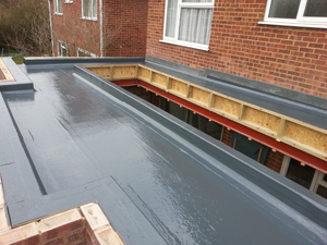 Fibreglass Flat Roofing