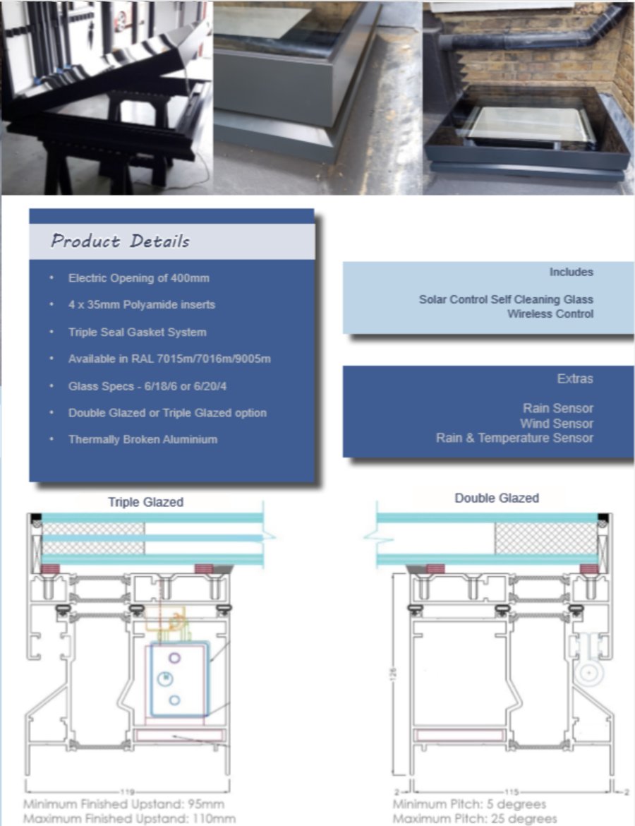 Electric Roof light product details